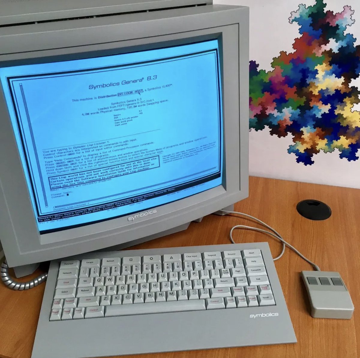 Screenshot of the Symbolics.com website